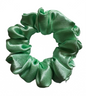 Handmade Mint Green luxury satin Scrunchie