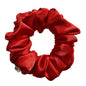 Handmade Red luxury satin Scrunchie