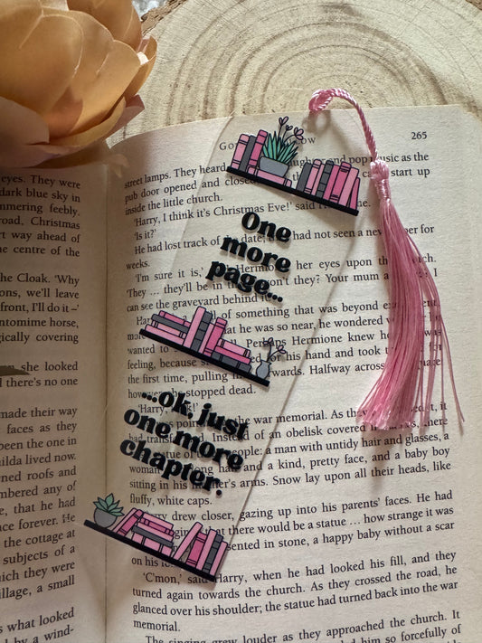 One More Page...Oh Just One More Chapter Bookmark