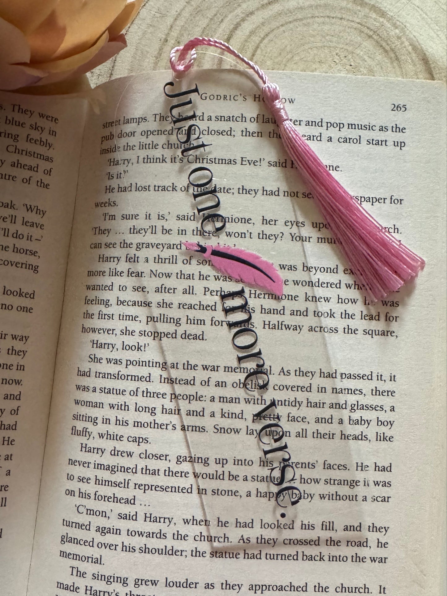 Just One More Verse Bookmark