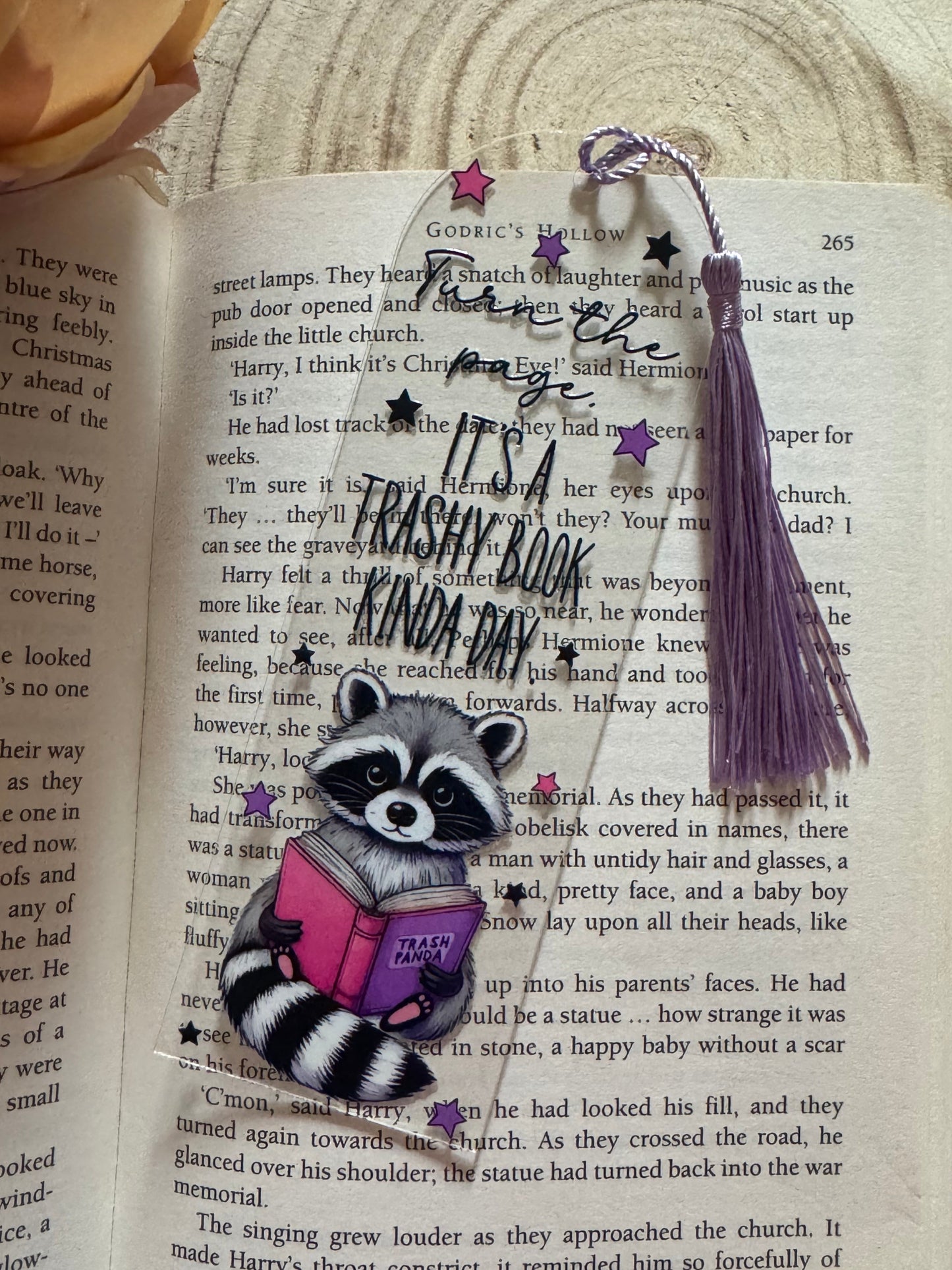 Turn The Page Its A Trashy Book Kinda Day Bookmark