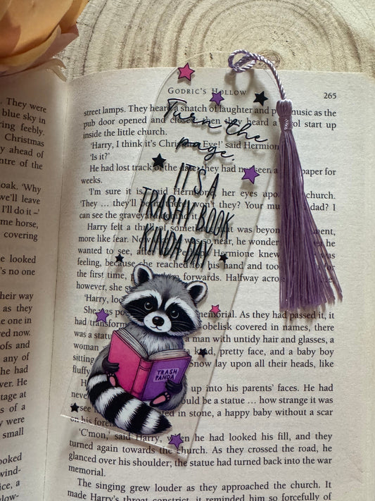 Turn The Page Its A Trashy Book Kinda Day Bookmark