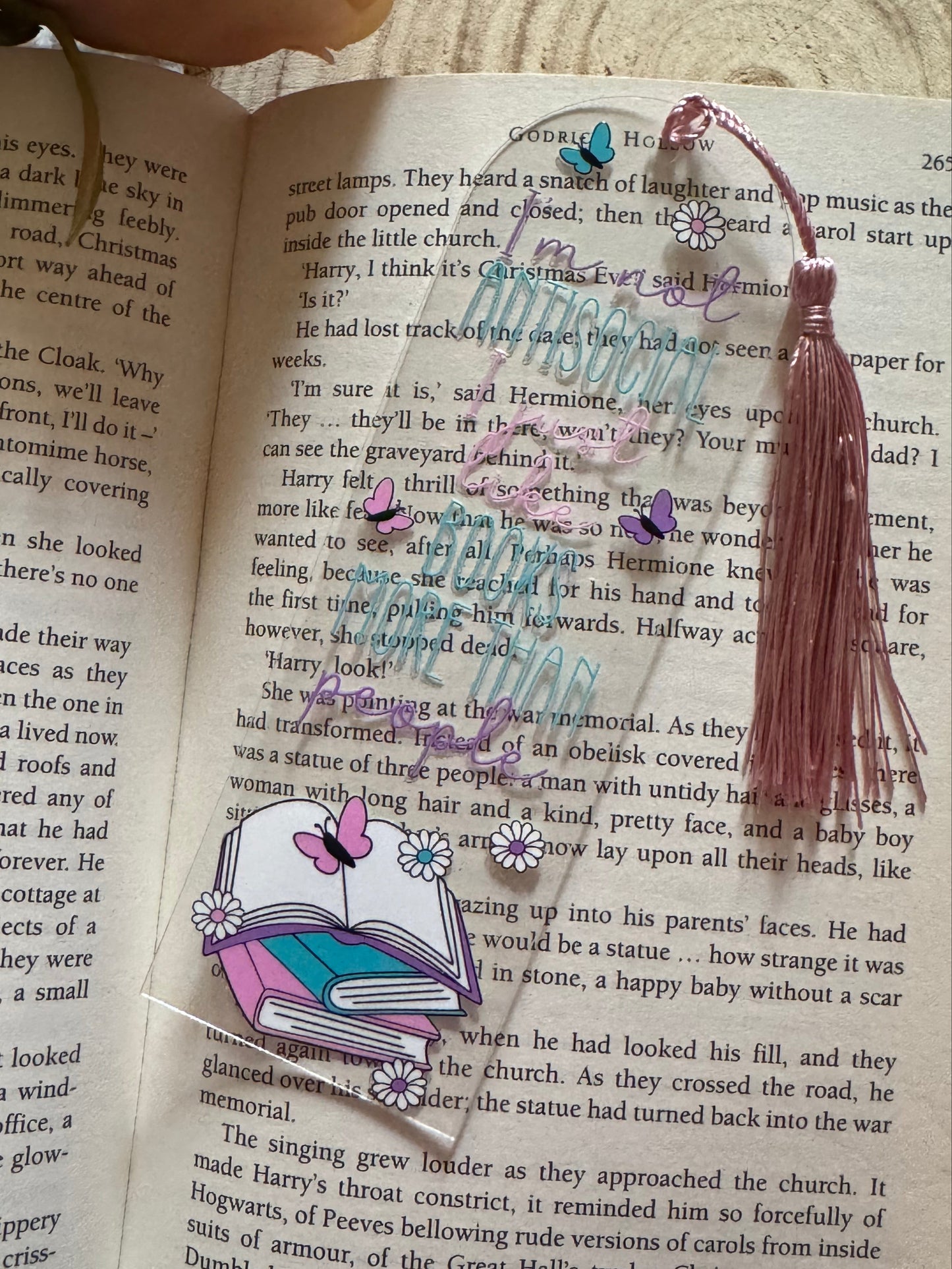I'm Not Antisocial I Just Like Books More Than People Bookmark