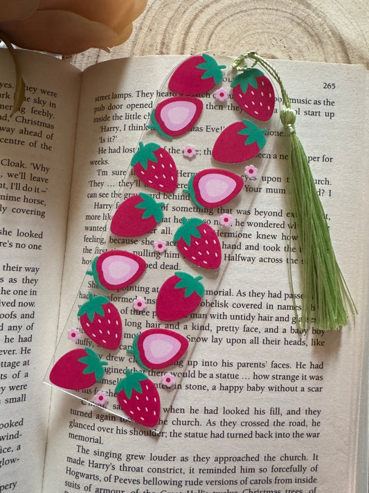 Strawberry Bookmark