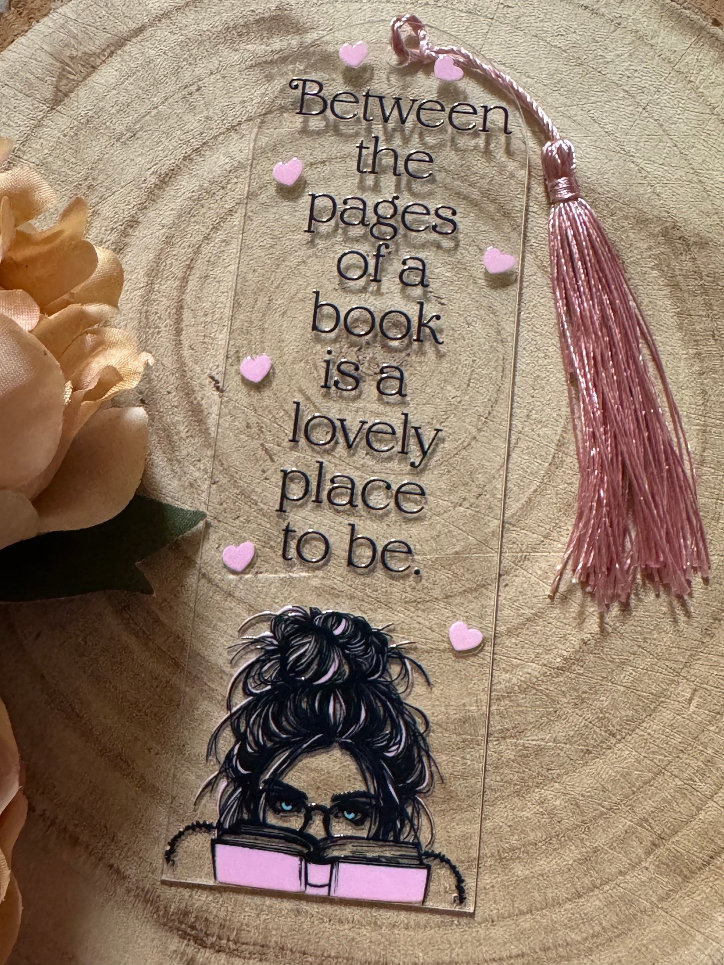 Between The Pages Of a Book Bookmark