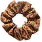 Autumn Leaves Brown Hair Scrunchie
