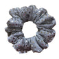 Silver Sparkle Sequin Scrunchie