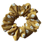 Indian-Inspired Mustard Handmade Scrunchie - Limited Edition